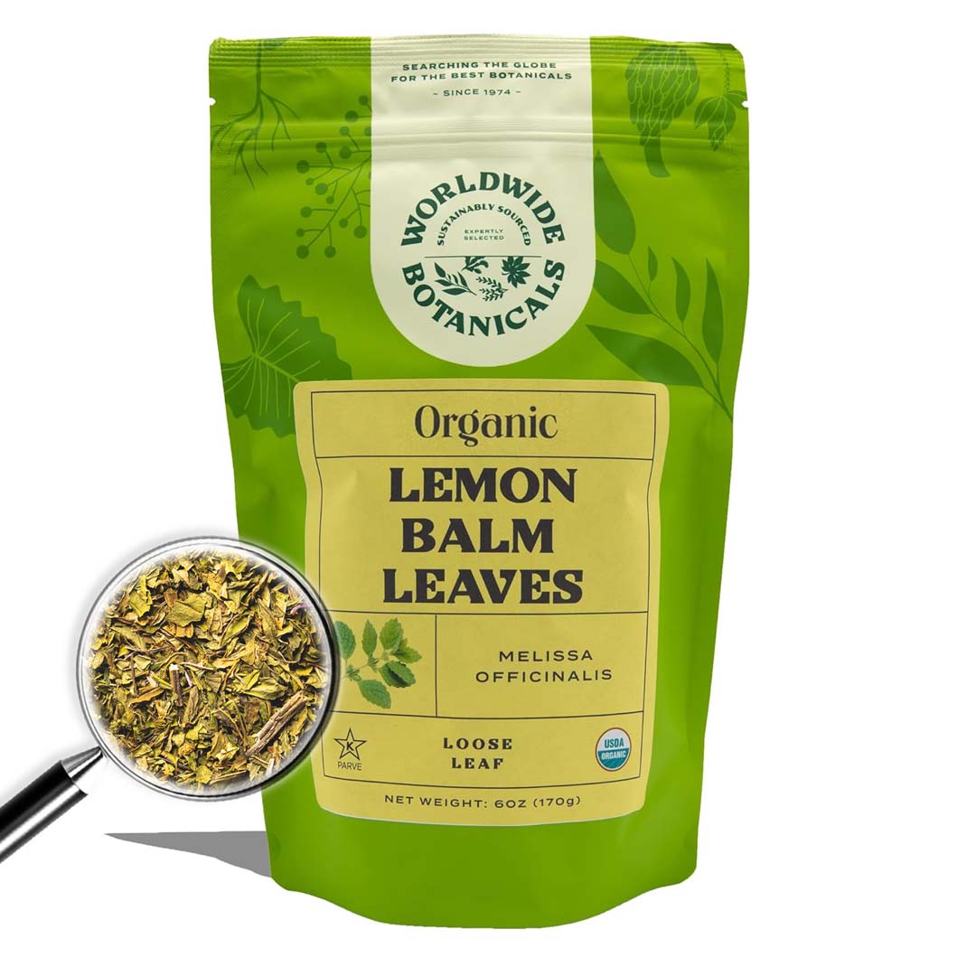 Organic Lemon Balm 6 Ounce