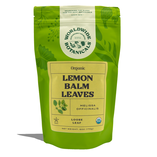 Organic Lemon Balm Loose Leaf Tea