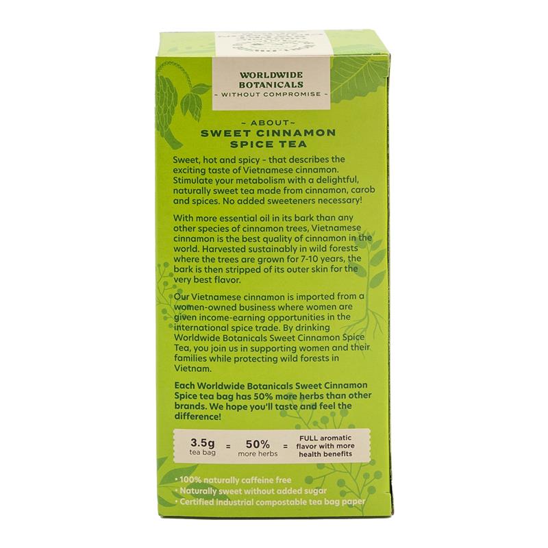Organic Sweet Cinnamon Spice Tea