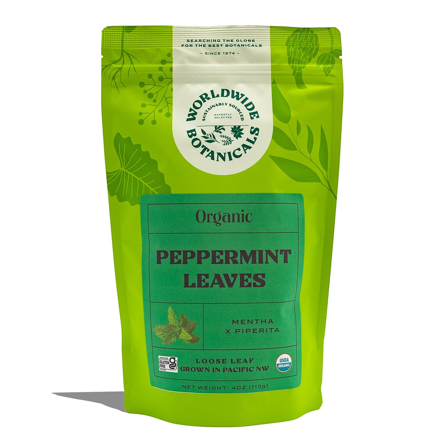 Organic Peppermint Loose Leaf Tea 4oz