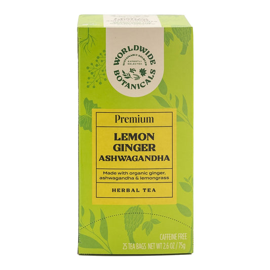 Lemon Ginger Ashwagandha Tea