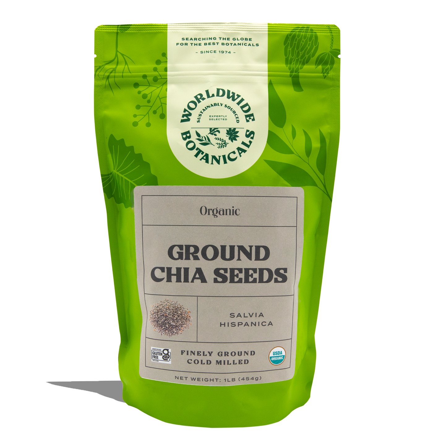 Organic Chia Seeds Ground