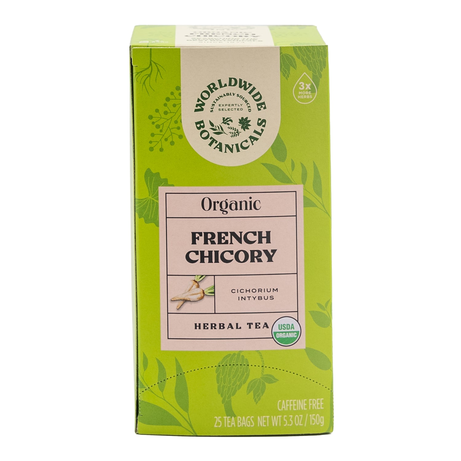 Frech Tea Organic French Chicory Tea – Worldwidebotanicals