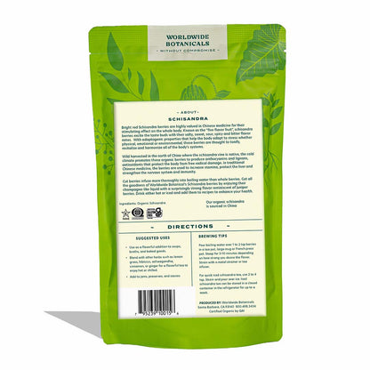 Organic Schisandra Berries Loose Leaf Tea