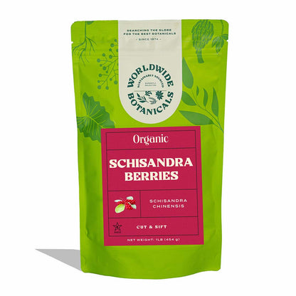 Organic Schisandra Berries Loose Leaf Tea